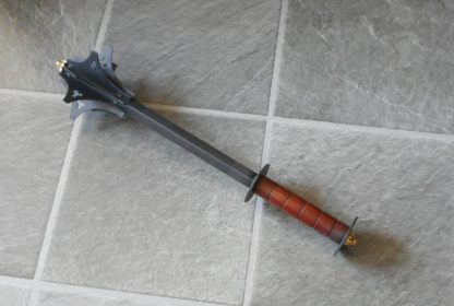 Mace / strijdknots met 8 flensen en doublé eind stukken (ca 1490 AD) - Afbeelding 8