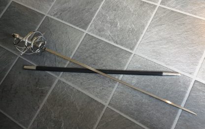 Swept Hilt Rapier by Windlass. voor Re-enactment of decoratie (wrwmar0088) - Afbeelding 2