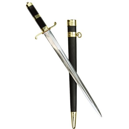 British Naval Dirk with Polished Horn Handle COLD STEEL 88ND-2007 of Universal Swords (wrwmar0105) - Afbeelding 4