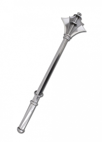 flanged battle mace - mace – mallet - strijdknots met 6 scherpe flensen